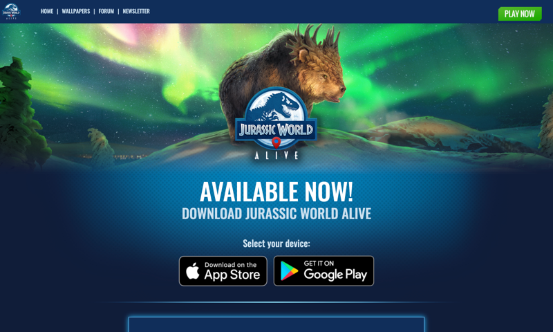 Ludia's Jurassic World game