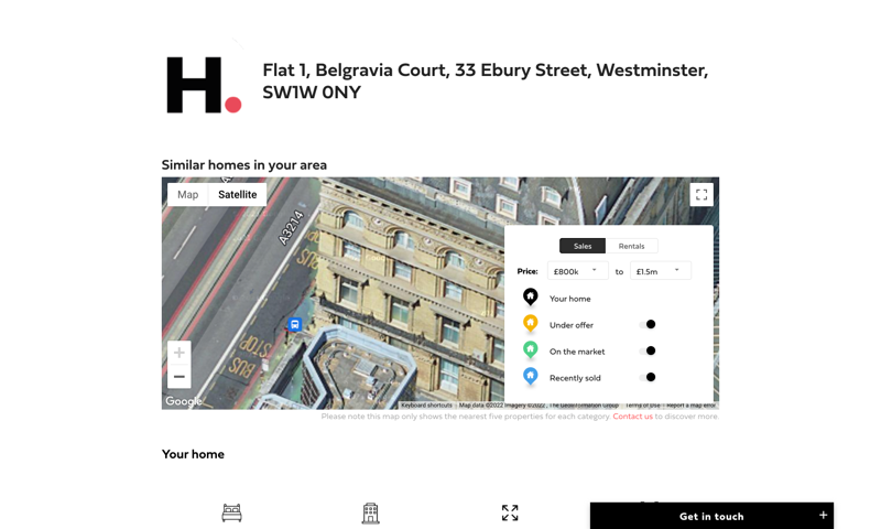 Homesearch street view